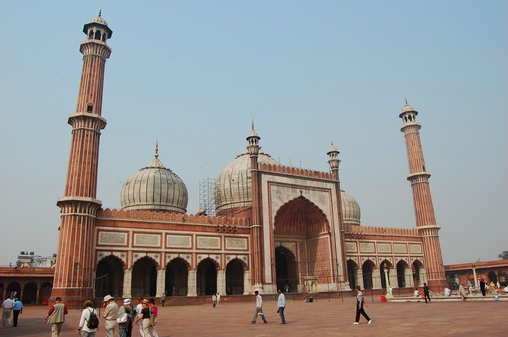 Jama Mosque in New Delhi - India
